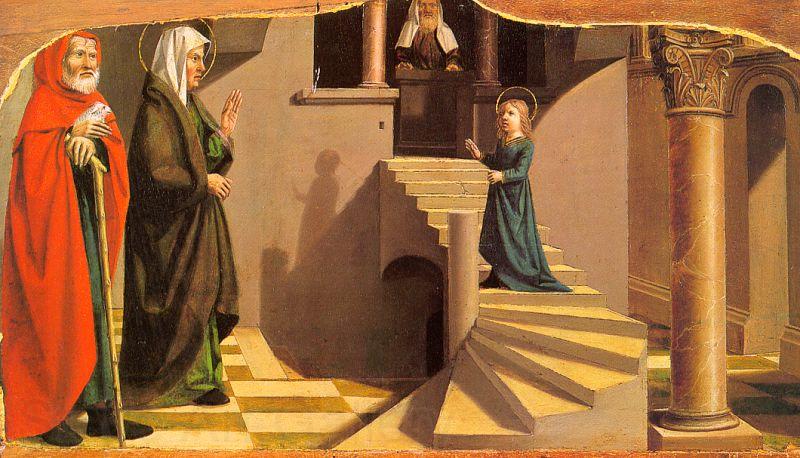 Nicholas Dipre Presentation of the Virgin at the Temple Norge oil painting art